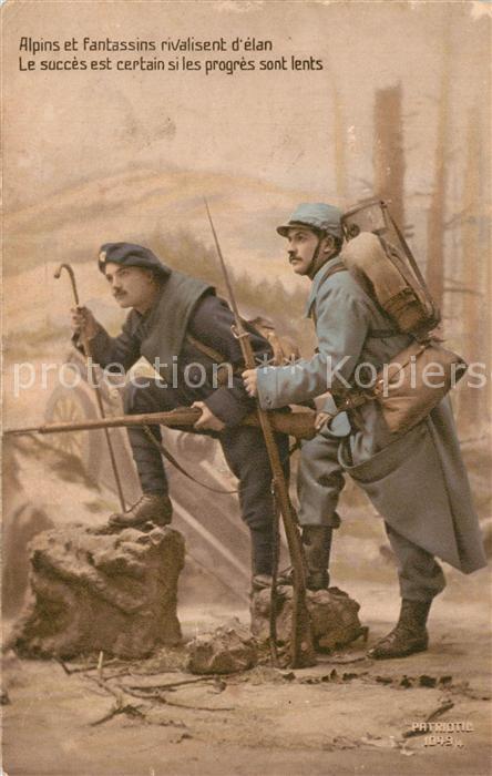 Militaria France Chasseurs Alpins Gebirgsjaeger