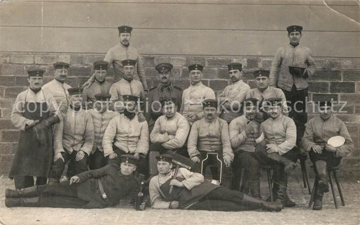 Militaria Deutschland WK1 Gruppenfoto