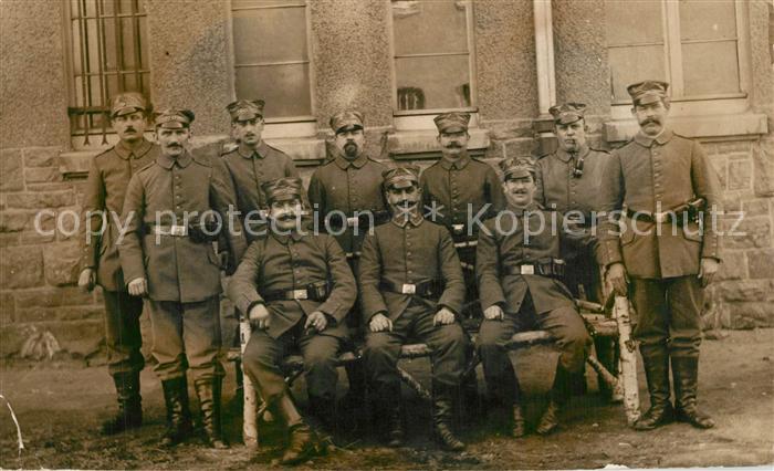 Ohrdruf Gruppenfoto Landsturm