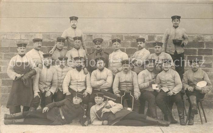 Militaria Deutschland WK1 Gruppenfoto