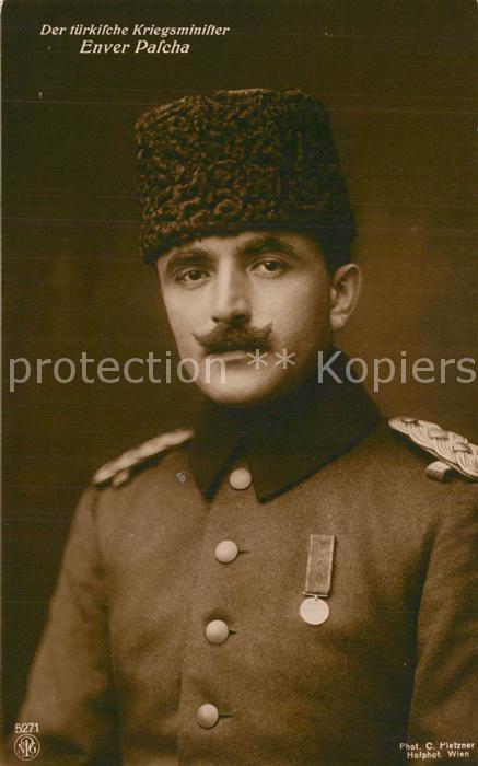 Militaria WK1 Turkey Enver Pascha Minister Tuerkei