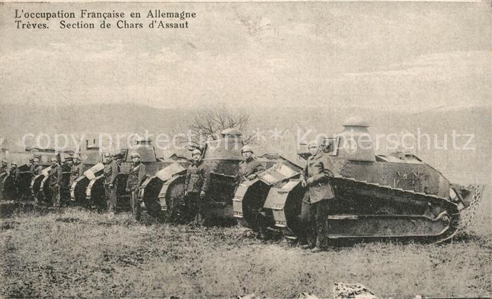 TRIER  CITY Besatzung Panzer