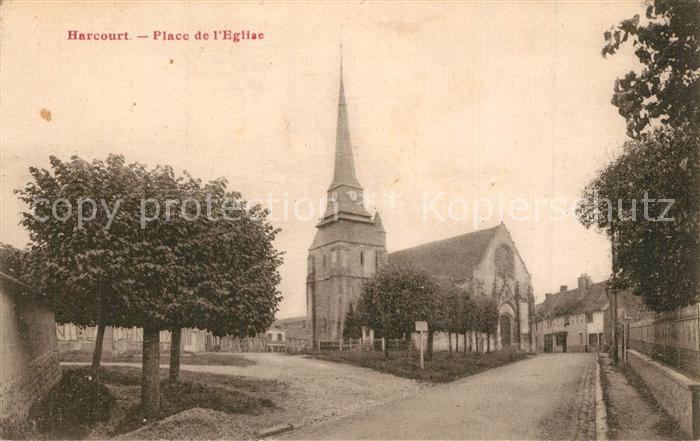 Harcourt Thury-Harcourt Place de l'Eglise