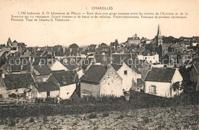 Charolles Vue sur la ville
