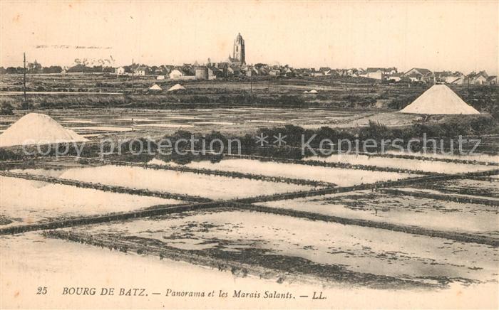 Le Bourg-de-Batz Panorama et les Marais Salants