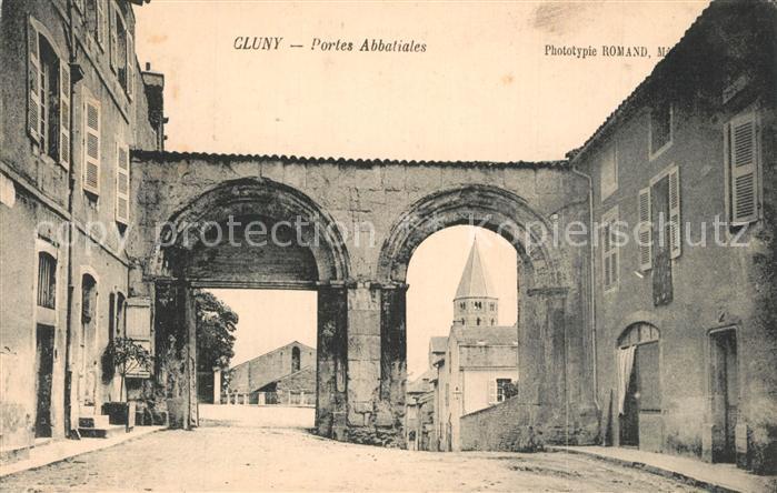 Cluny Portes Abbatiales