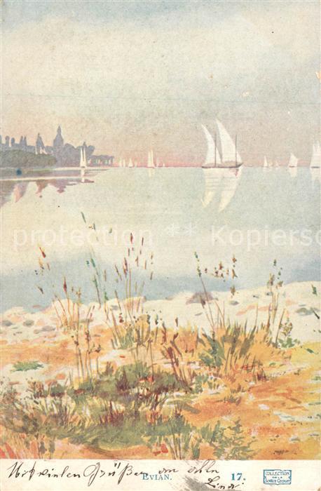 Evian-les-Bains Haute Savoie Panorama