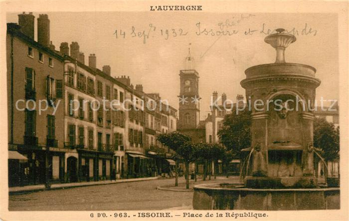 Issoire Place de la Republique