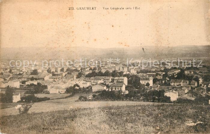 Graulhet Vue generale vers l'Est