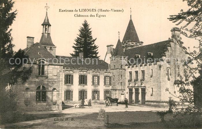 Limoges Haute Vienne Chateaux des Egaux