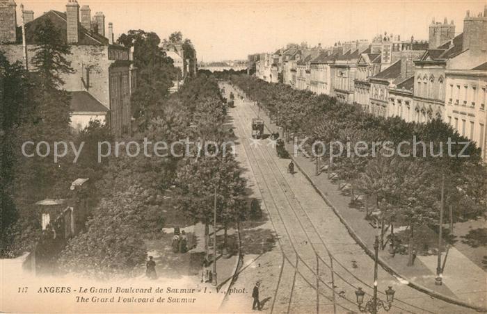 Angers Le Grand Boulevard de Saumur