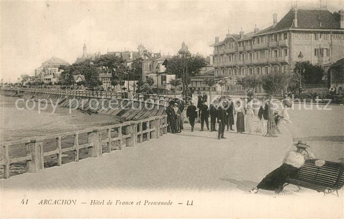 Arcachon Gironde Hôtel de France et Promenade