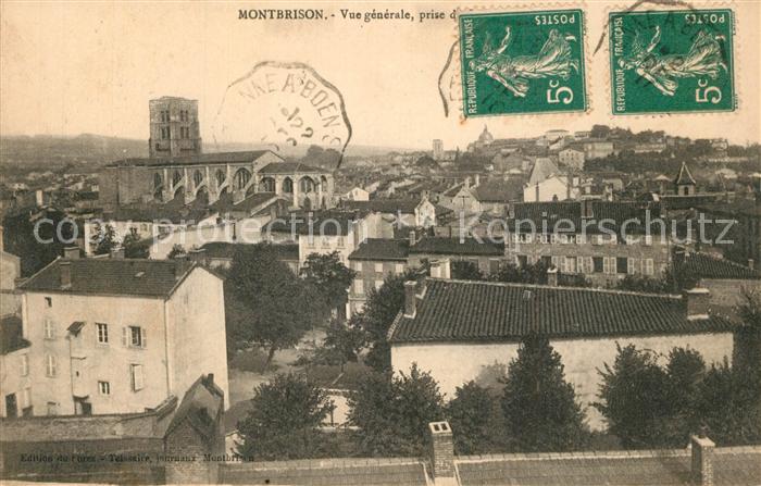 Montbrison Loire Vue Generale