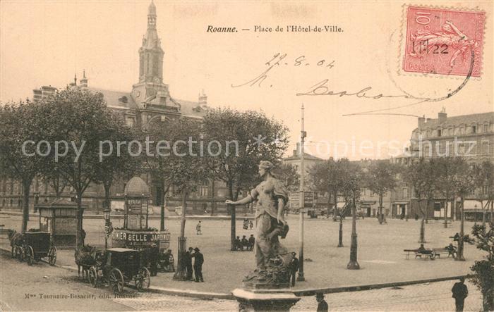 Roanne Loire Place de l_Hôtel de Ville