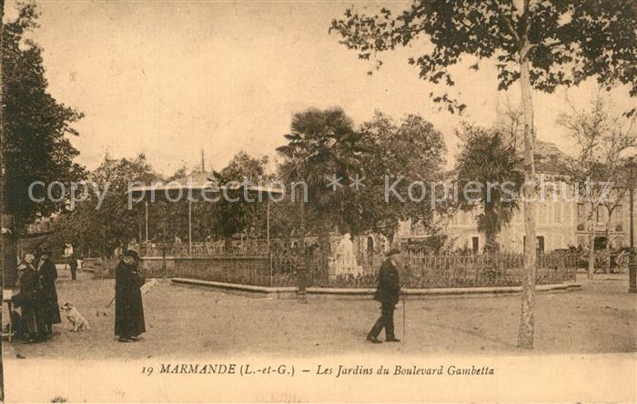 Marmande Les Jardins du Boulevard Gambetta