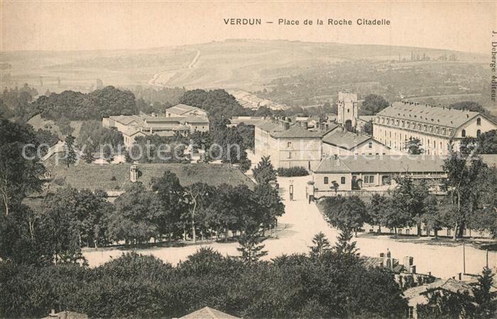 Verdun Meuse Place de la Roche Citadelle