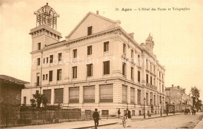 Agen Lot et Garonne Hôtel des Postes et Télégraphes