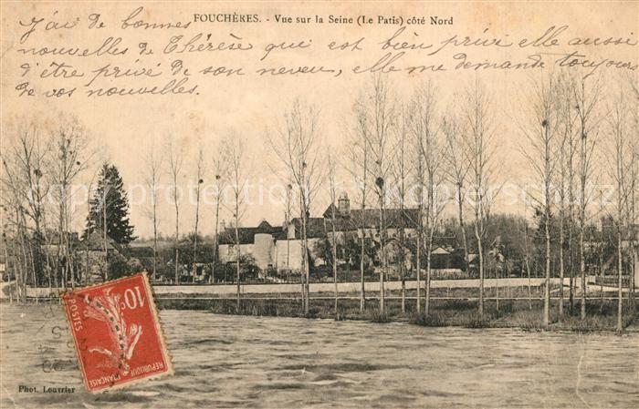 Foucheres Aube Vue sur la Seine Le Patis
