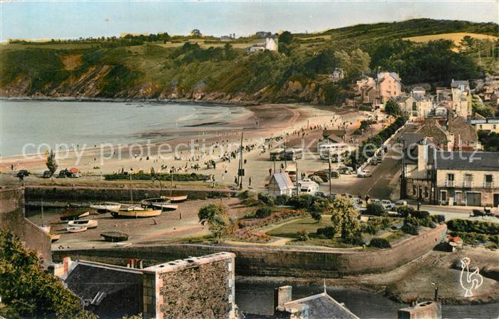 Binic Cotes d Armor La Banche Boulevard et la plage