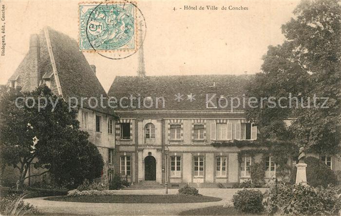 Conches-en-Ouche Hôtel de Ville Rathaus