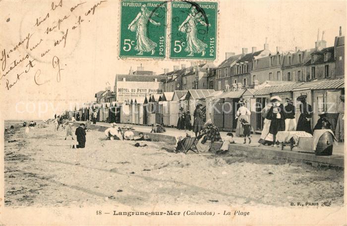 Langrune-sur-Mer La plage