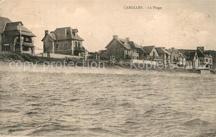 Carolles La plage