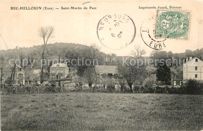 Le Bec-Hellouin Saint Martin du Parc