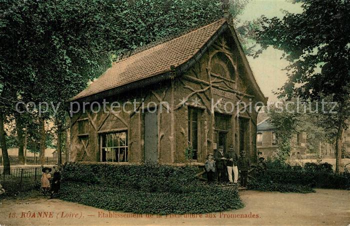 Roanne Loire Etablissement de la Pisciculture aux Promenades