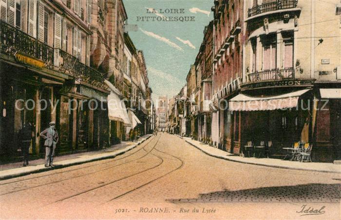 Roanne Loire Rue du Lycée