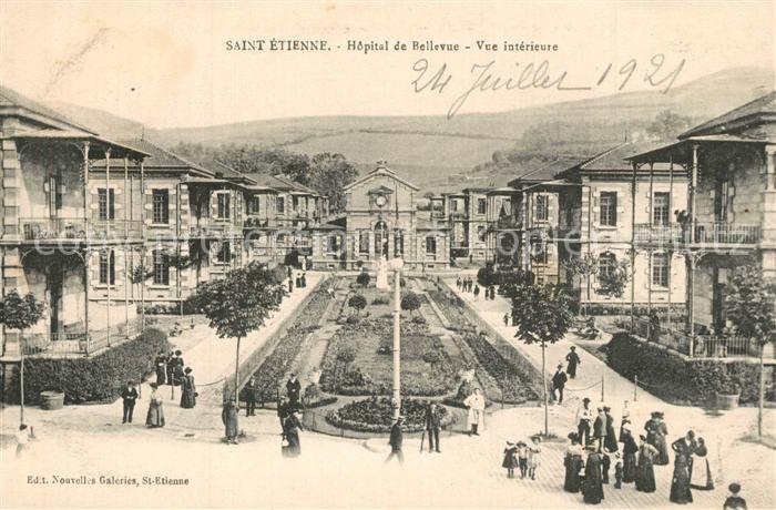Saint-Etienne 42 Loire Hôpital de Bellevue vue intérieure