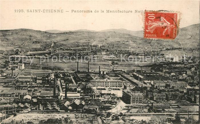 Saint-Etienne 42 Loire Panorama de la Manufacture Nationale