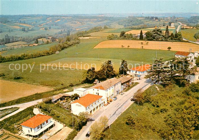 Castelnaud-de-Gratecambe Hôtel Bellevue vue aérienne