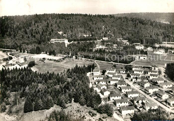 Le Chambon-sur-Lignon Les Castors et le College Cévenol vue aérienne