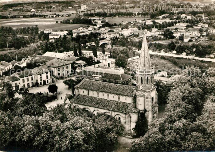 Saint Paul Cap de Joux Eglise vue aérienne