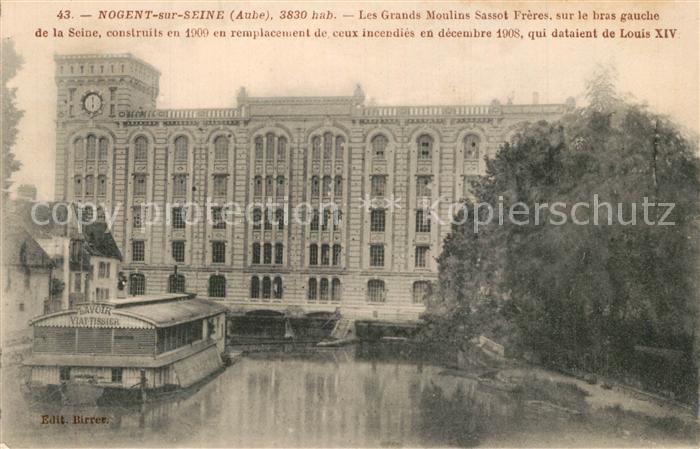 Nogent-sur-Seine Grands Moulins Sassot Freres