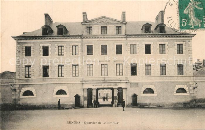 Rennes Ille-et-Vilaine Quartier de Colombier