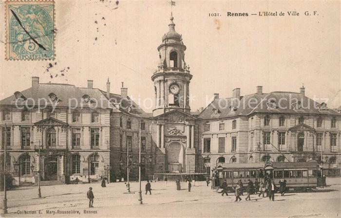 Rennes Ille-et-Vilaine Hotel de Ville
