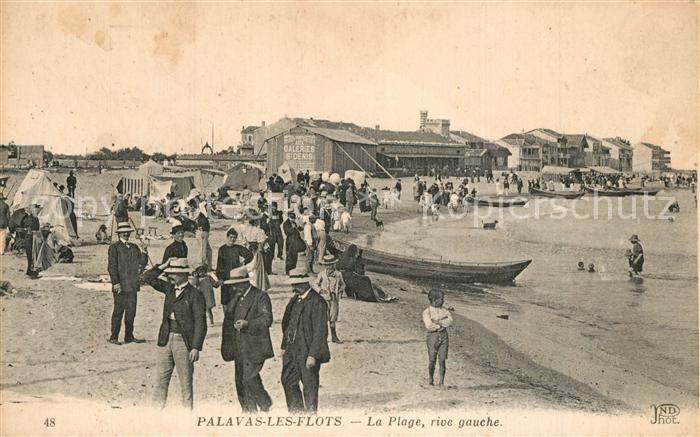 Palavas-les-Flots Herault Plage rive gauche