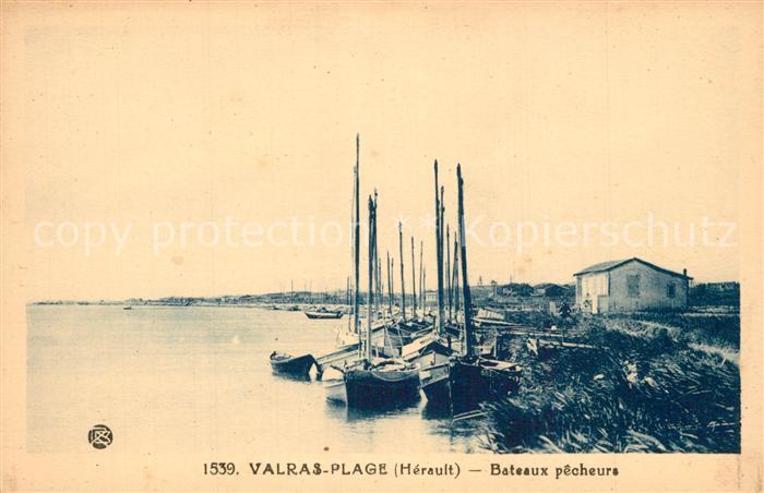 Valras-Plage Bateaux pecheurs
