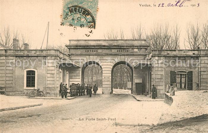 Verdun Meuse La Porte Saint Paul