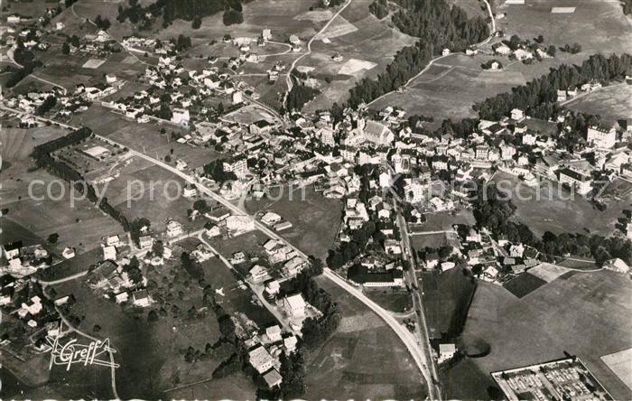 Megeve Fliegeraufnahme