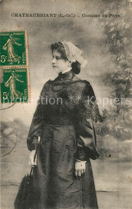 Chateaubriant Costume du Pays