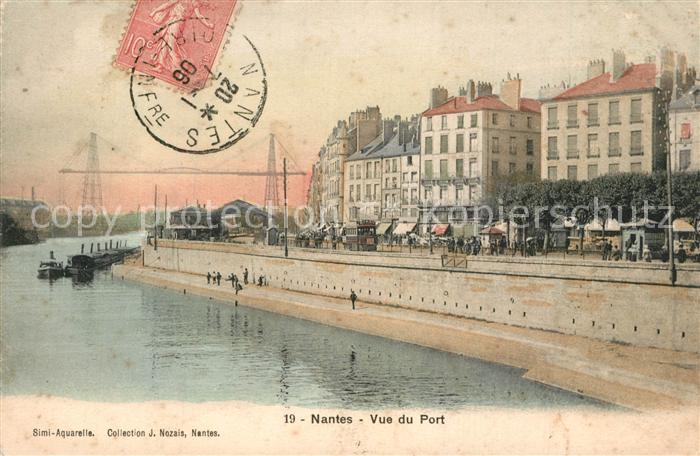 Nantes Loire Atlantique Vue du Port