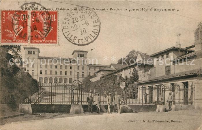 Rennes Ille-et-Vilaine Etablissement de Saint Vincent Pendant