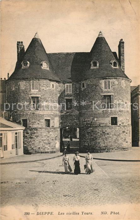 Dieppe 76 Les vieilles Tours