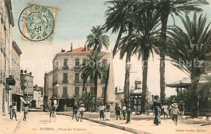 Hyeres les Palmiers Place des Palmiers