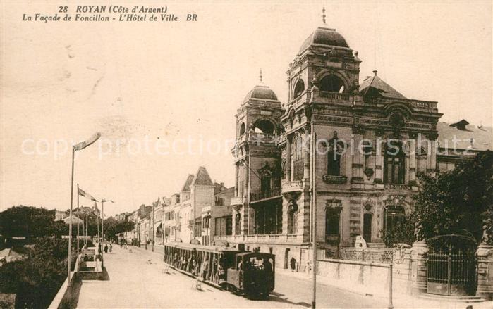 Royan 17 Facade de Foncillon Hotel de Ville