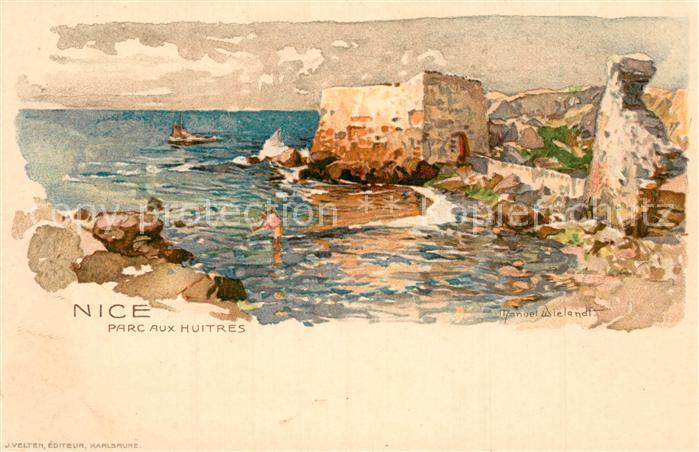 Nice Alpes Maritimes Parc aux Huitres Kuenstler Manuel Wielandt