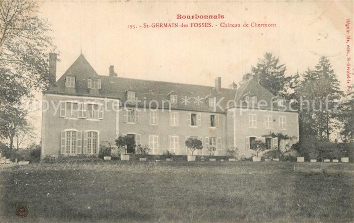 Saint-Germain-des-Fosses Chateau de Chermont