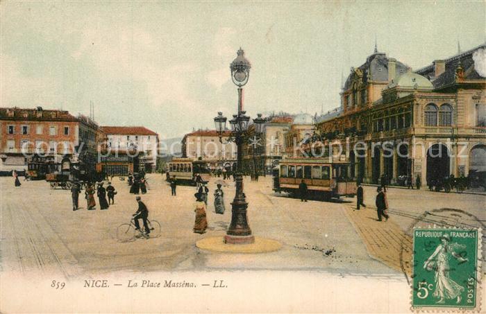 Nice Alpes Maritimes La Place Massena